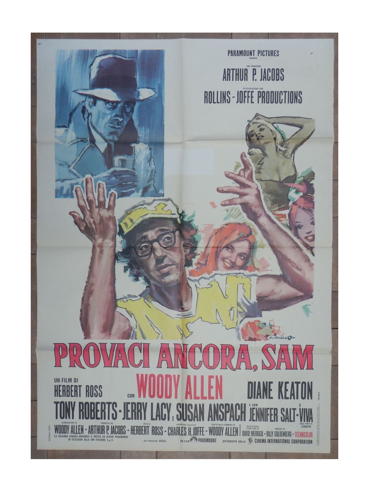 TRY IT AGAIN SAM Original Movie Poster 2F a