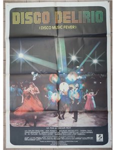 DISCO DELIRIO Original Movie Poster 2F