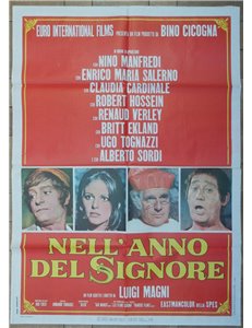 NELL'ANNO DEL SIGNORE Manifesto cinematografico originale 2F