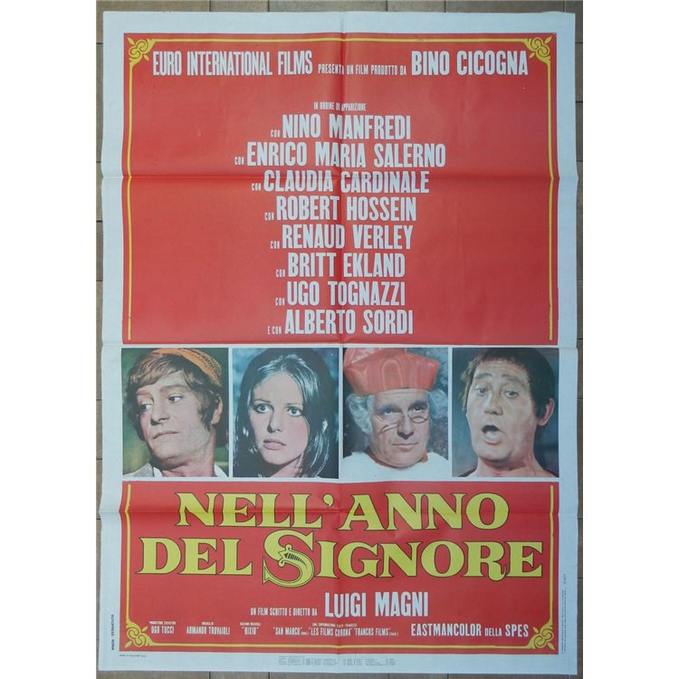 NELL'ANNO DEL SIGNORE Manifesto cinematografico originale 2F
