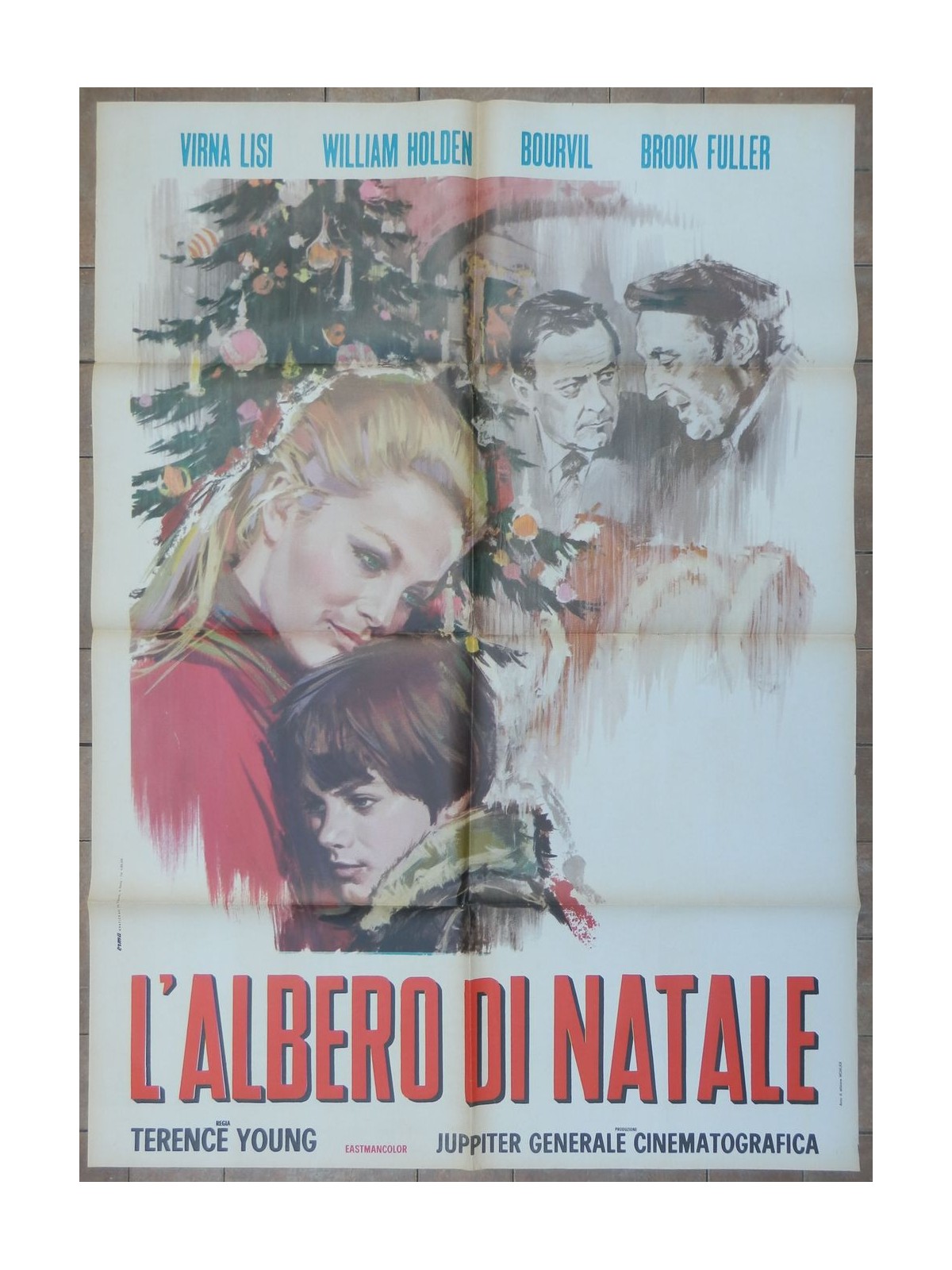 L'ALBERO DI NATALE Manifesto cinematografico originale 2F