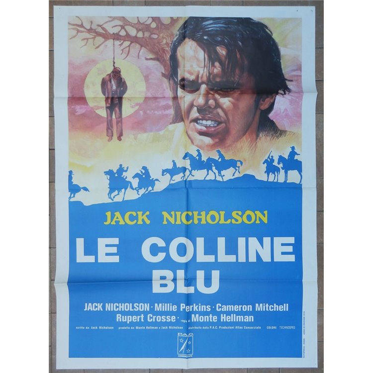 LE COLLINE BLU Manifesto cinematografico originale 2F