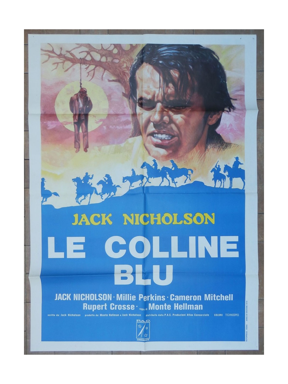 THE BLUE HILLS Original Movie Poster 2F