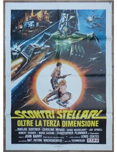 STARCRASH BEYOND THE THIRD DIMENSION Original 2F Movie Poster