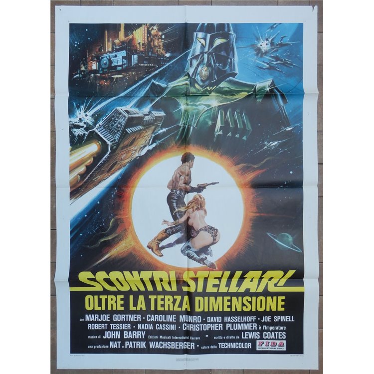 STARCRASH BEYOND THE THIRD DIMENSION Original 2F Movie Poster