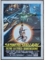 SCONTRI STELLARI OLTRE LA TERZA DIMENSIONE Manifesto cinematografico originale 2F