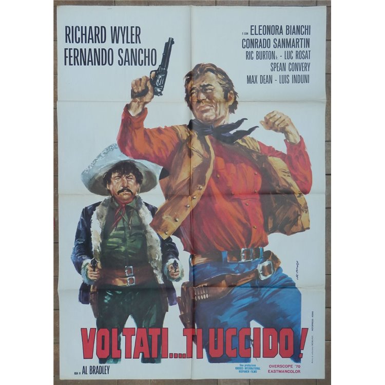 TURN I'LL KILL YOU Original Movie Poster 2F