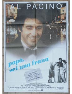 PAPA' SEI UNA FRANA Manifesto cinematografico originale 2F a