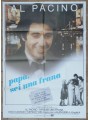 PAPA' SEI UNA FRANA Manifesto cinematografico originale 2F a