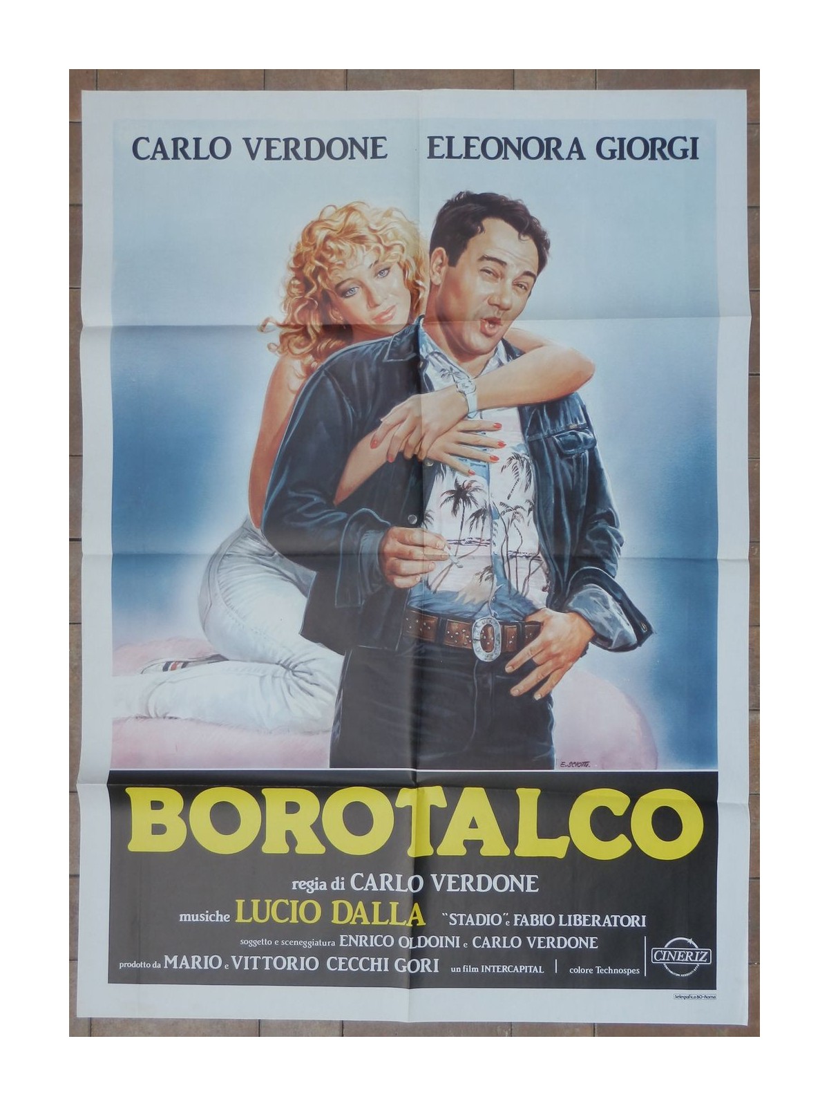 BOROTALCO Original Movie Poster 2F