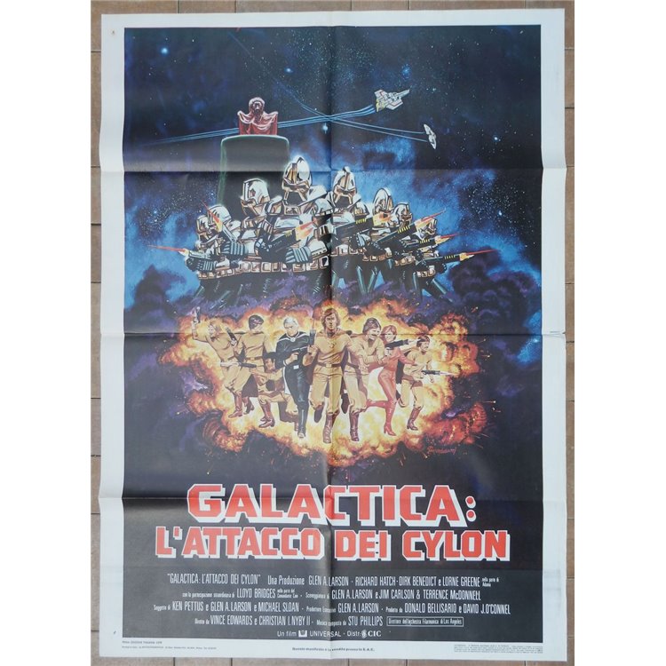 Galactica: Attack of the Cylons Original Movie Poster 2F