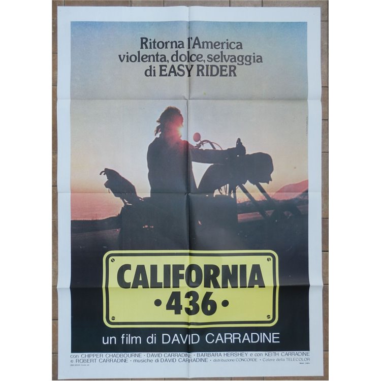 CALIFORNIA 436 Original Movie Poster 2F
