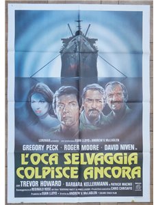 L'OCA SELVAGGIA COLPISCE ANCORA Manifesto cinematografico originale 2F