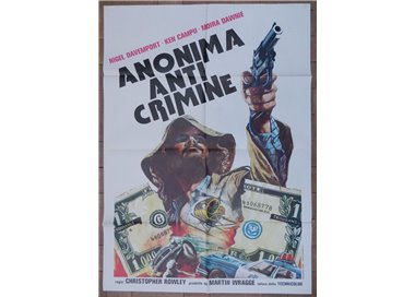 ANONYMOUS ANTICRIMINE Original Film Poster 2F