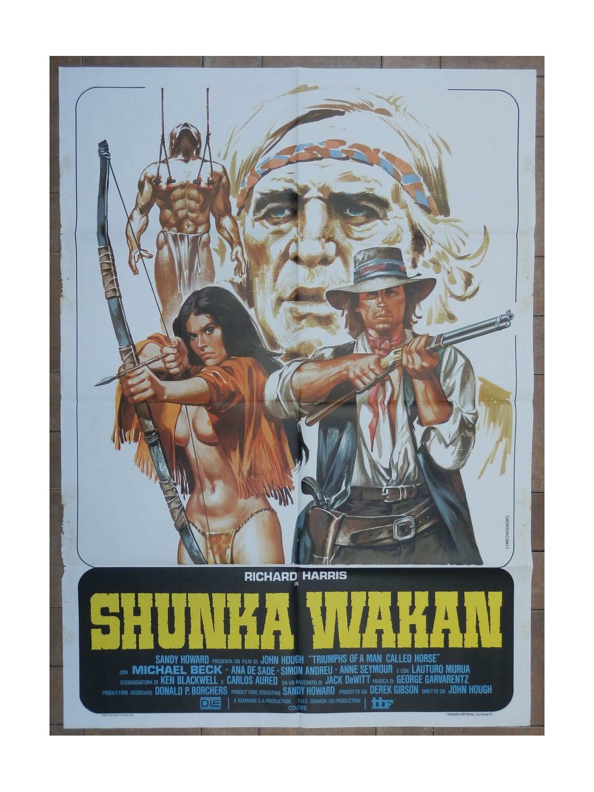SHUNKA WAKAN Manifesto cinematografico originale 2F