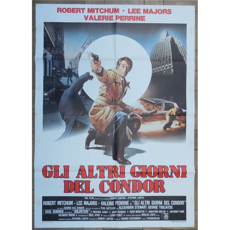 THE OTHER DAYS OF THE CONDOR Original Movie Poster 2F