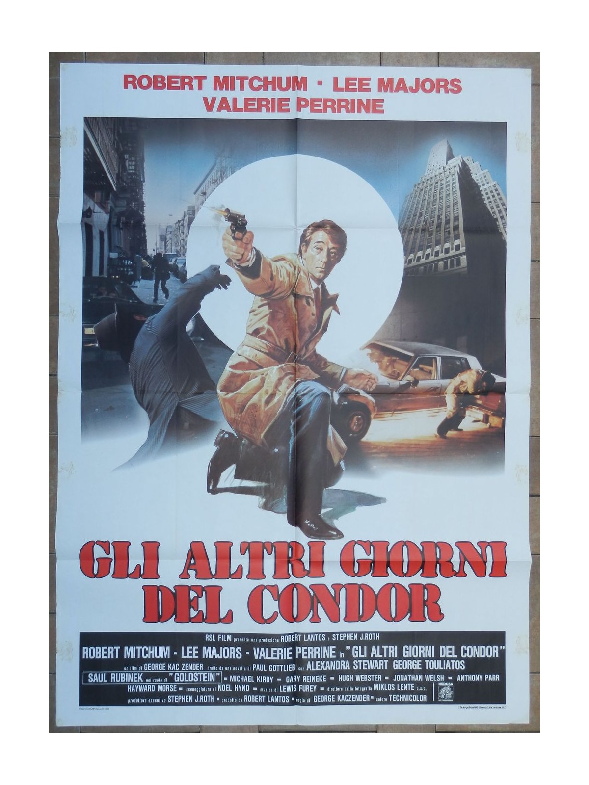 THE OTHER DAYS OF THE CONDOR Original Movie Poster 2F