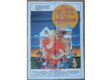 IL PIU' BEL CASINO DEL TEXAS Manifesto cinematografico originale 2F