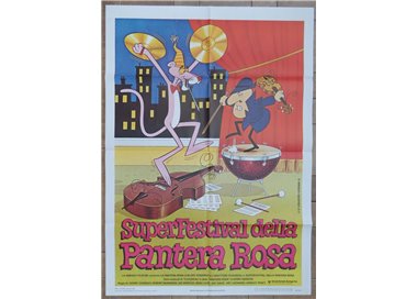 PINK PANTHER SUPERFESTIVAL Original Movie Poster 2F