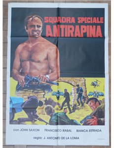 SPECIAL ANTI-ROBBERY SQUAD Original Movie Poster 2F