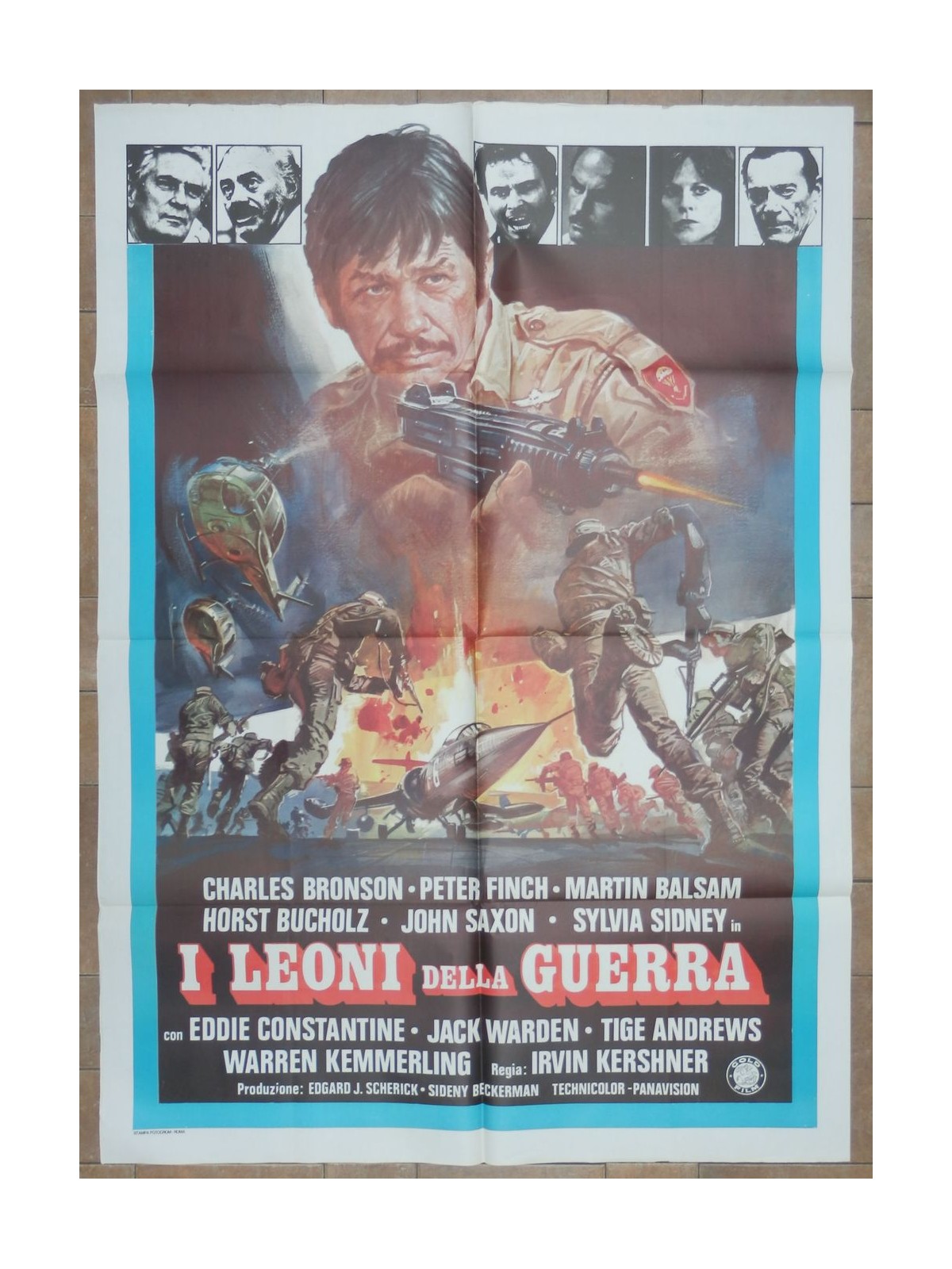THE LIONS OF WAR Original Movie Poster 2F