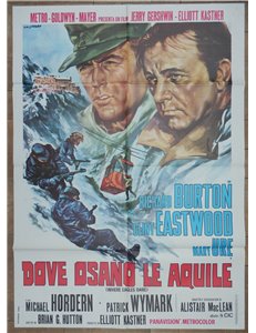 WHERE EAGLES DARE Original Movie Poster 2F a