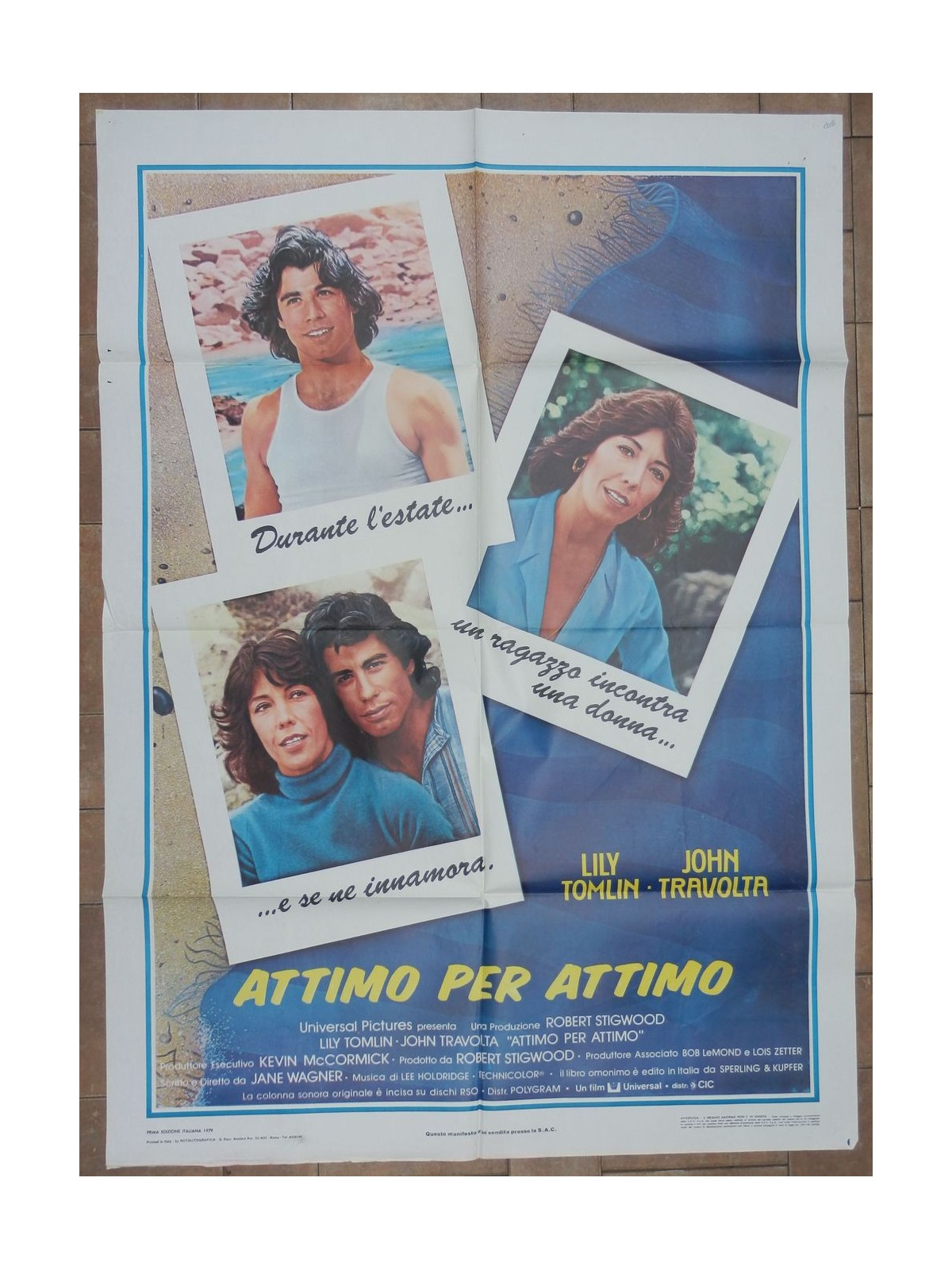 MOMENT BY MOMENT Original movie poster 2F a