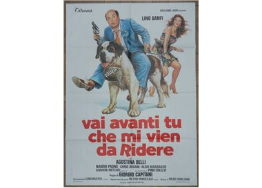 GO AHEAD YOU MAKE ME LAUGH Original movie poster 2F