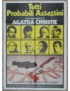 AND THEN THERE WERE NONE Original movie poster 2F