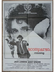 MISSING Original Movie Poster 2F a