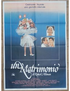 UN MATRIMONIO Manifesto cinematografico originale 2F