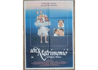 UN MATRIMONIO Manifesto cinematografico originale 2F