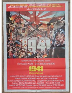 1941 ALLARME A HOLLYWOOD Manifesto cinematografico originale 2F