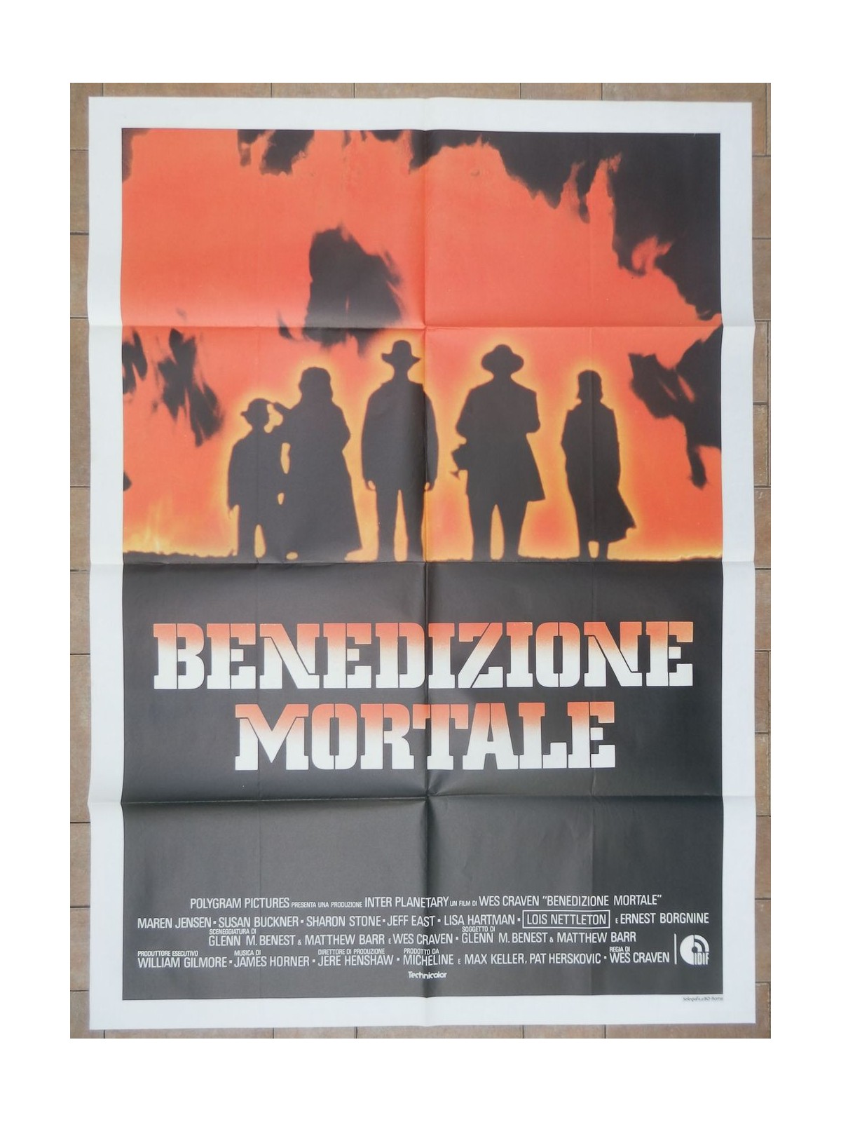 BENEDIZIONE MORTALE Manifesto cinematografico originale 2F