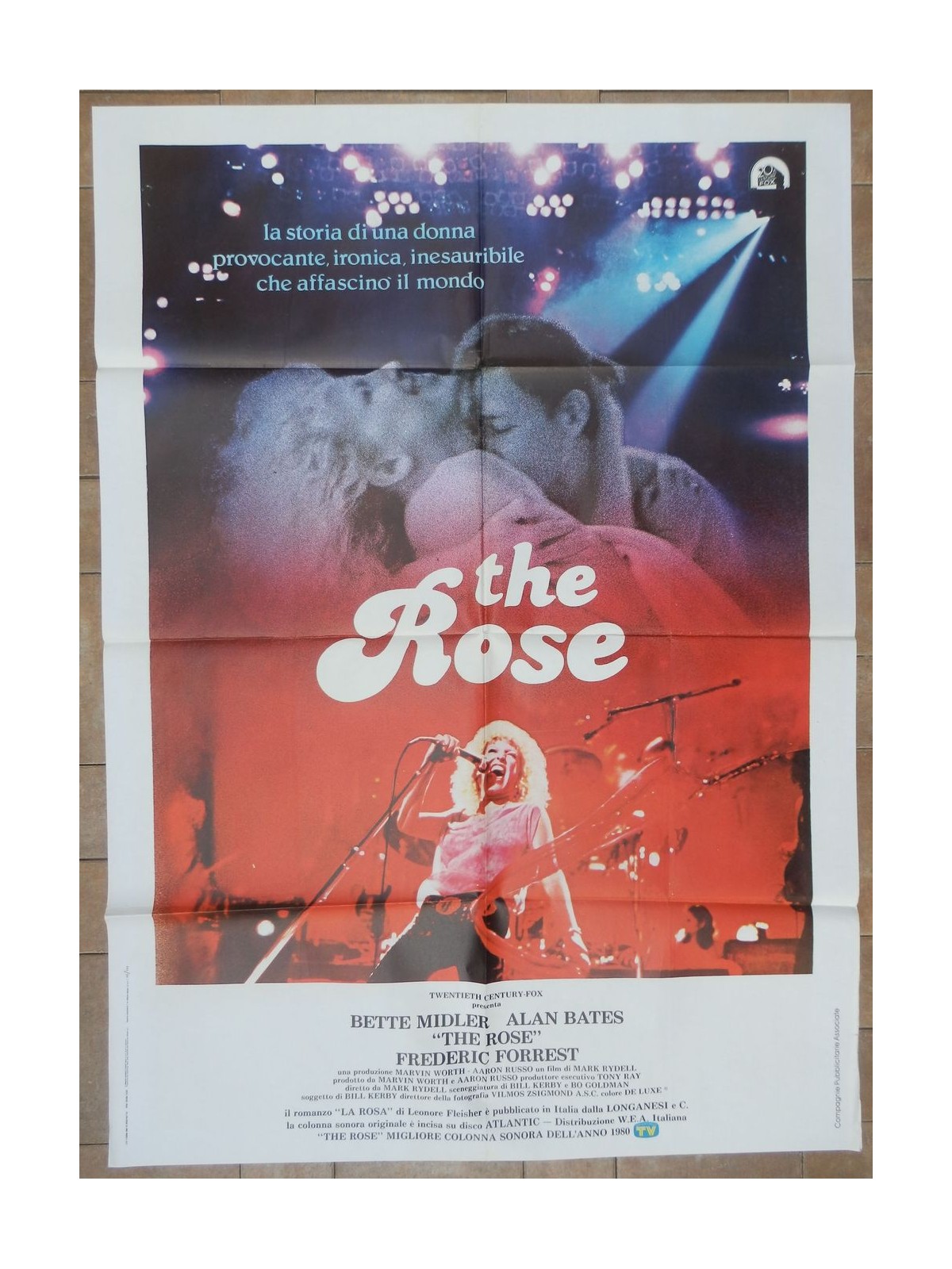THE ROSE Manifesto cinematografico originale 2F