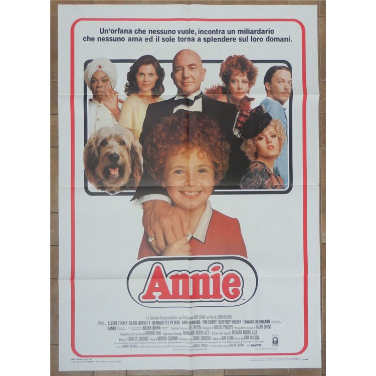 ANNIE Manifesto cinematografico originale 2F