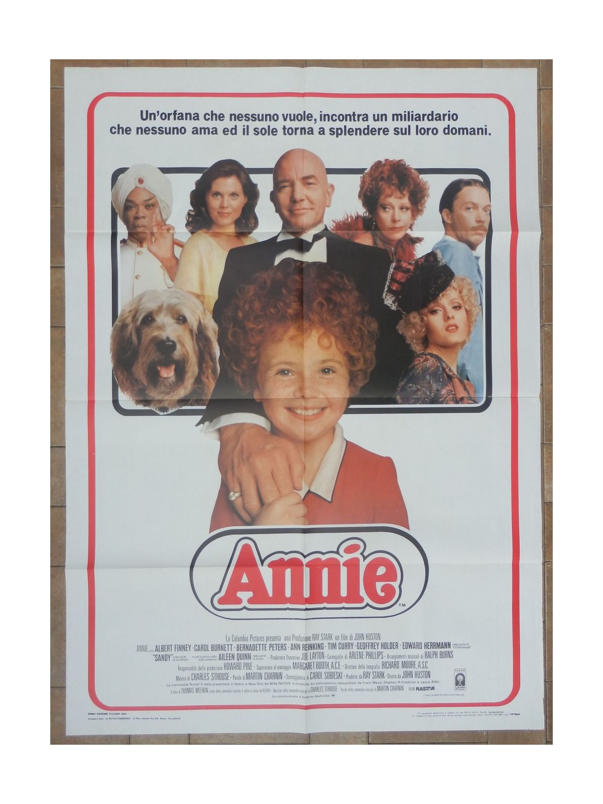 ANNIE Original Movie Poster 2F