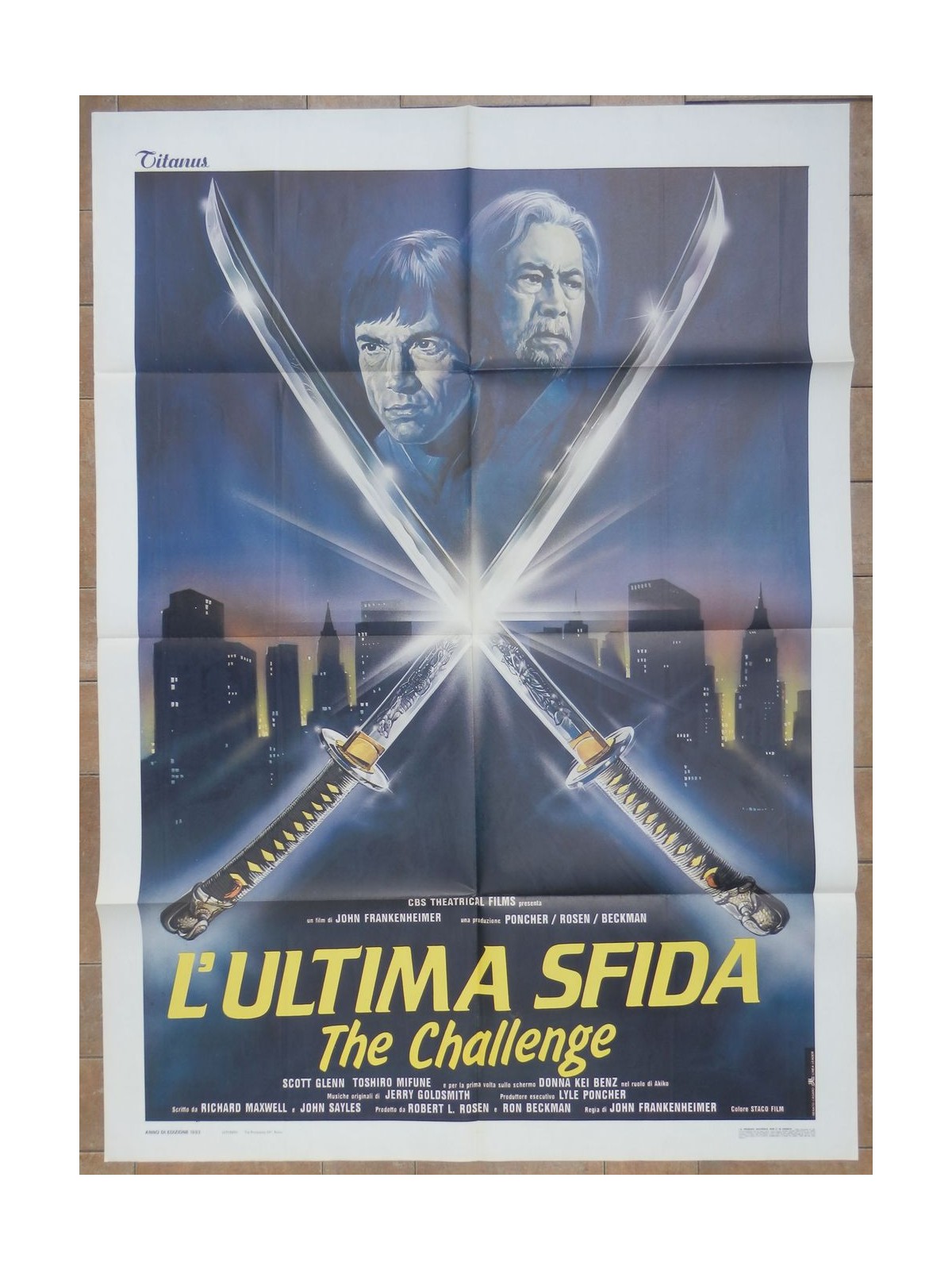 THE CHALLENGE Original Movie Poster 2F