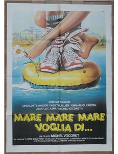 MARE MARE MARE VOGLIA DI Manifesto cinematografico originale 2F