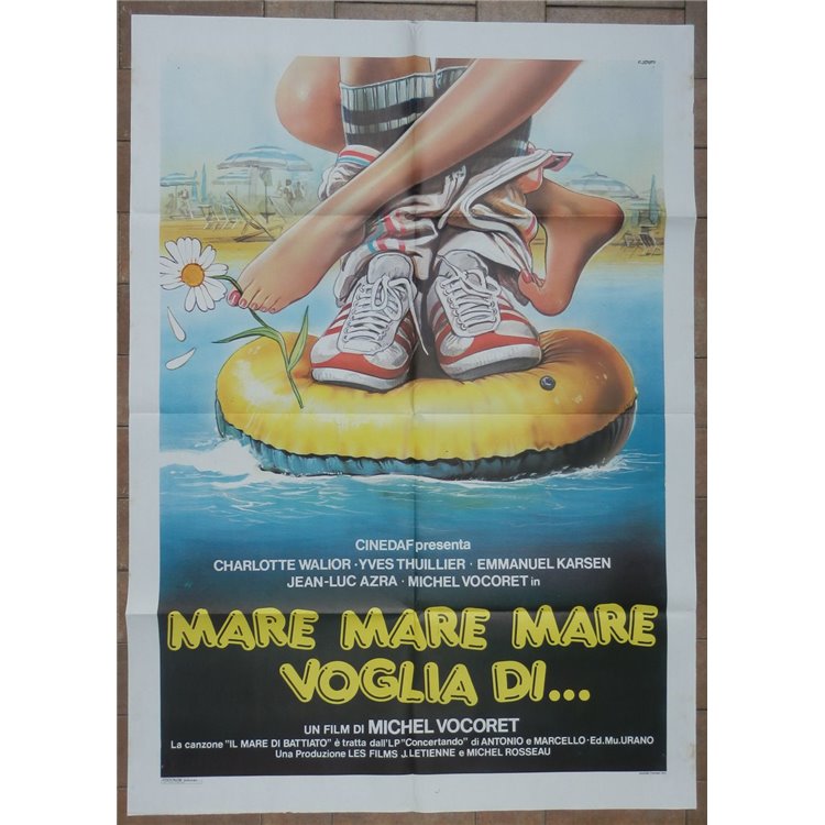 MARE MARE MARE VOGLIA DI Manifesto cinematografico originale 2F