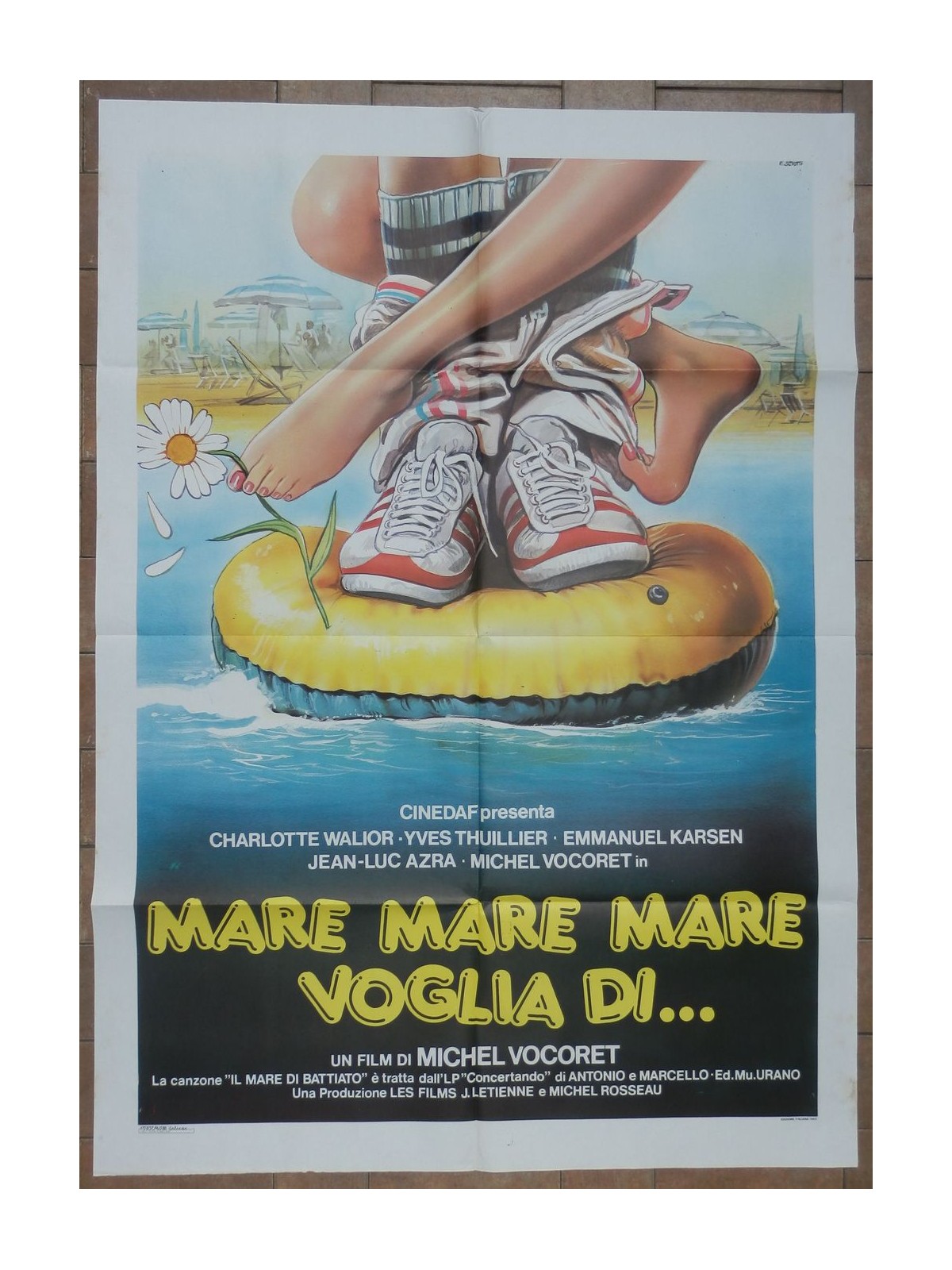 SEA SEA SEA DESIRE Original movie poster 2F