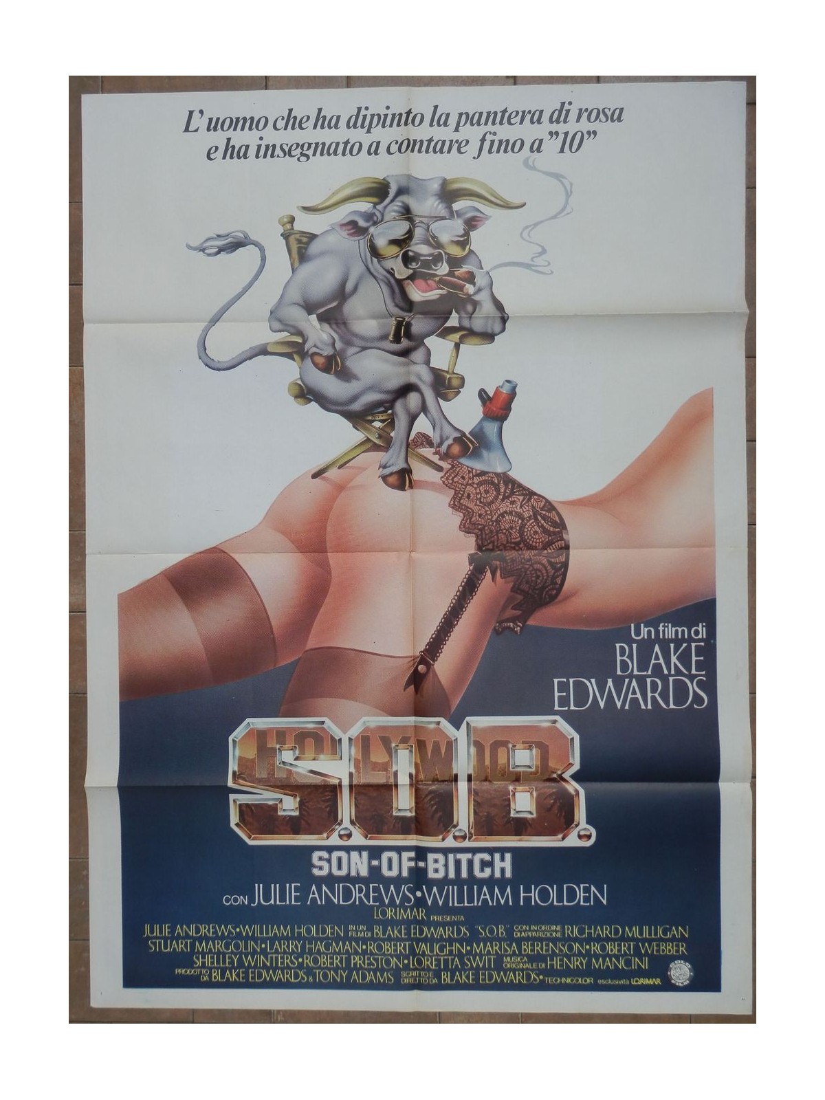 S.O.B. Manifesto cinematografico originale 2F