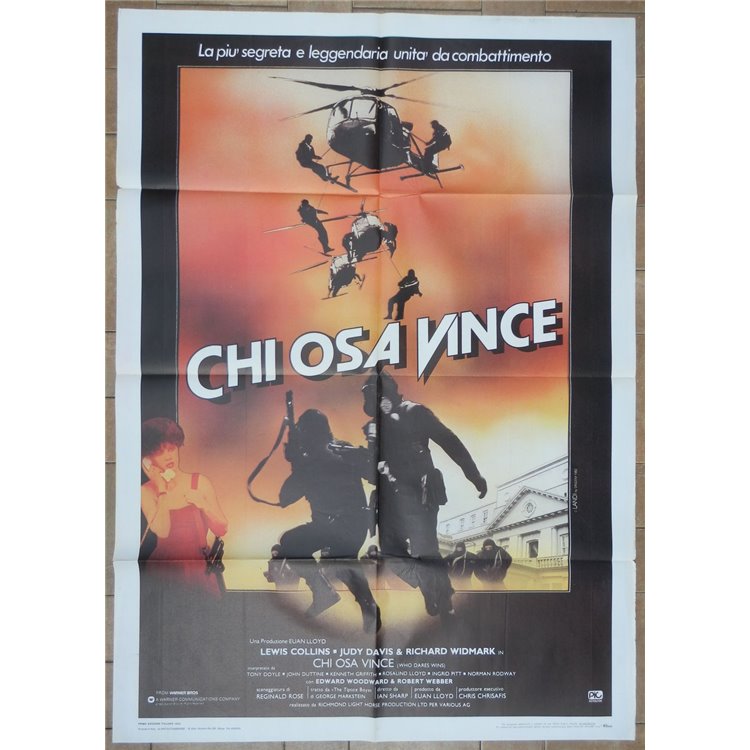 WHO DARES WINS Original Movie Poster 2F