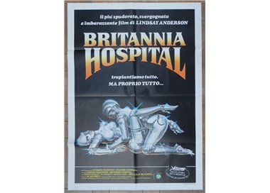 BRITANNIA HOSPITAL Original Movie Poster 2F