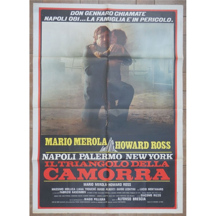 THE CAMORRA TRIANGLE Original Film Poster 2F