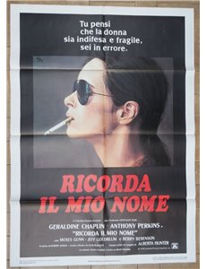 REMEMBER MY NAME Original Movie Poster 2F