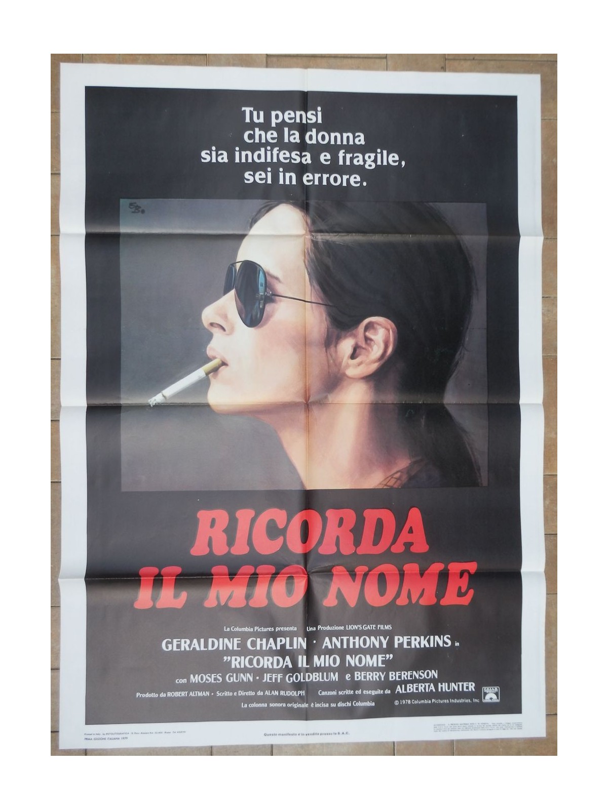 REMEMBER MY NAME Original Movie Poster 2F