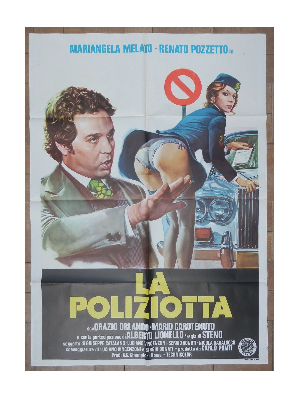 THE POLICEWOMAN Original Movie Poster 2F