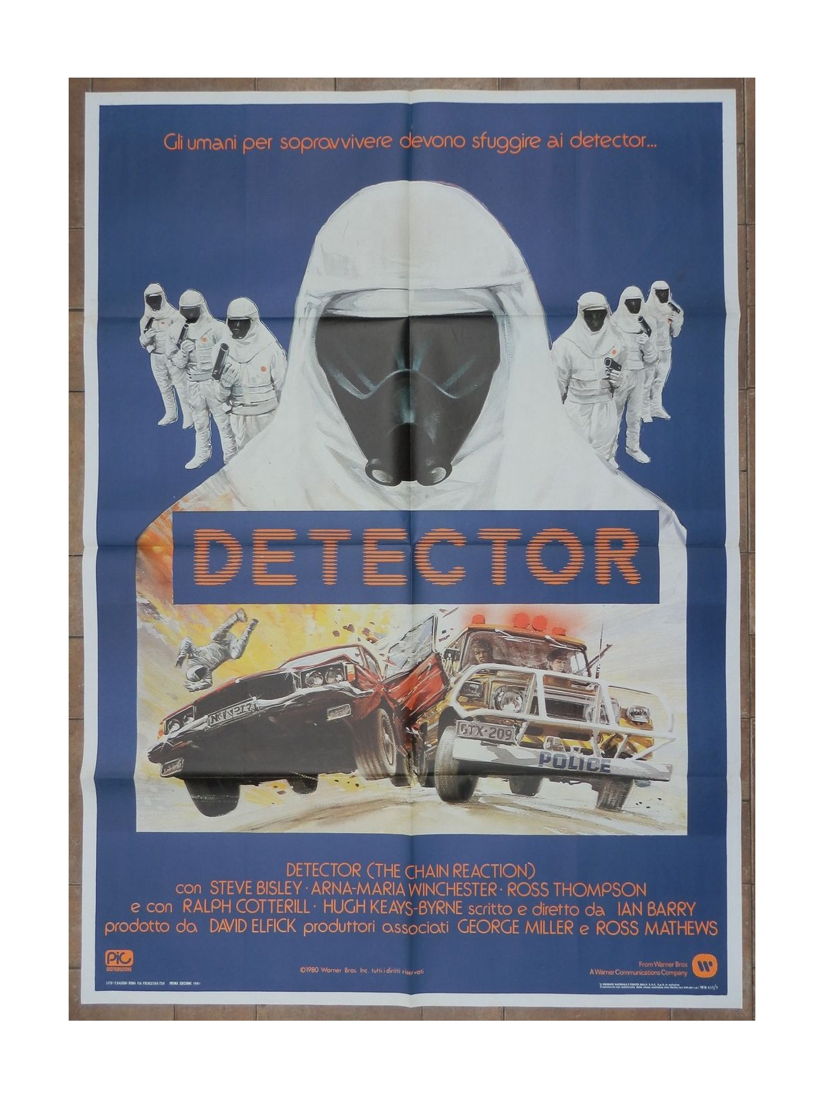 DETECTOR Manifesto cinematografico originale 2F