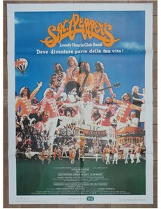 SGT. PEPPER'S Manifesto cinematografico originale 2F